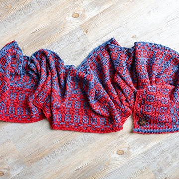 Fire And Ice Scarf
