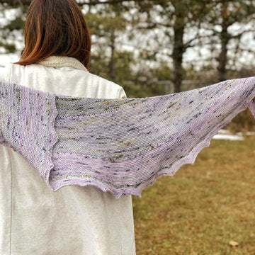 Frozen Wildflower Shawl