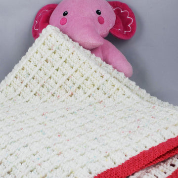 Textured Columns Baby Blanket