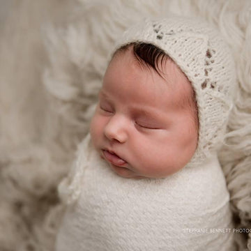 Chevron Lace Bonnet (DK)