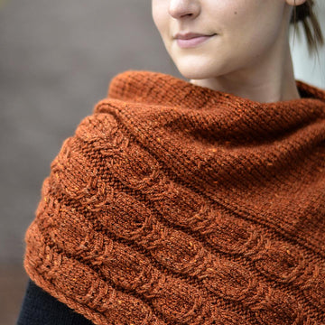 Honey Rye Shawl
