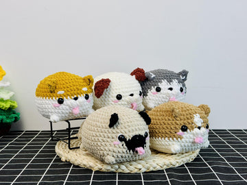 Dog Crochet Pattern Bundle 5 in 1