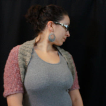Simply Striped Shrug