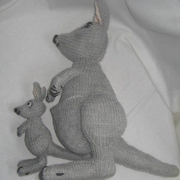 Toy Kangaroo & Joey