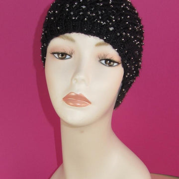 Beaded Easy Lace Skullcap