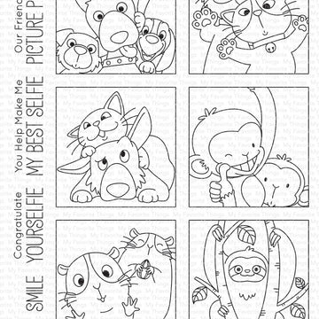 My Favorite Things Birdie Brown Stamps 6"X8" - Picture Perfect