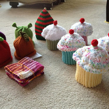 Cupcake Baby Hat