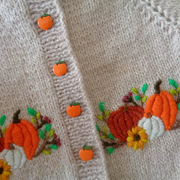 Pumpkin Cardigan