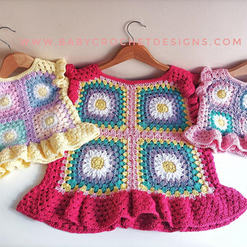 Crazy Daisy Peplum