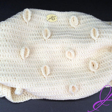 Delicate Half Moon Cowl Crochet Pattern