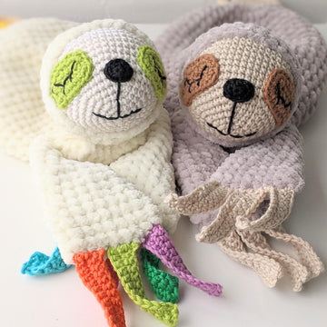 Sloth Comforter & Teether, Sloth Lovey