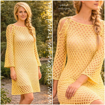 Crochet Pattern Summer Sweater AirStyle #1 | Crochet Dress Bonus | Lightweight Pullover PDF
