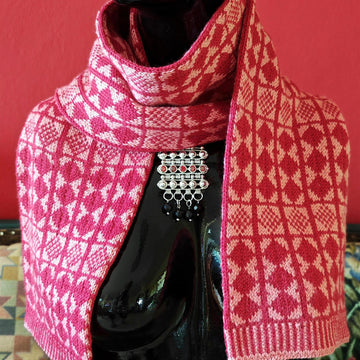 Sanquhar Tubular Knit Scarf