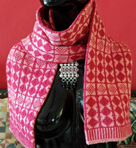 Sanquhar Tubular Knit Scarf