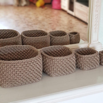 Nesting Wicker Baskets