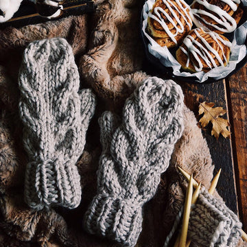 The Cappuccino Mitts