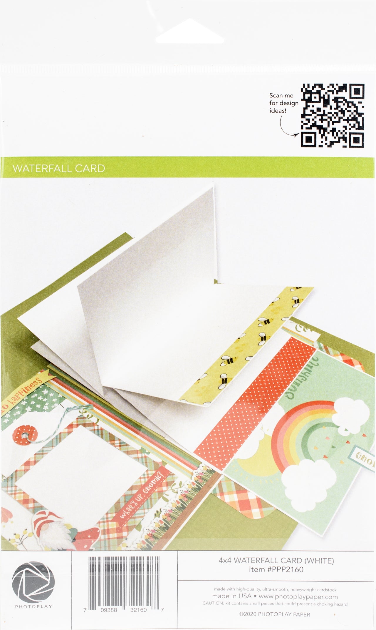 Photoplay Paper PhotoPlay Maker Series 4"X4" Mechanical - White Waterfall