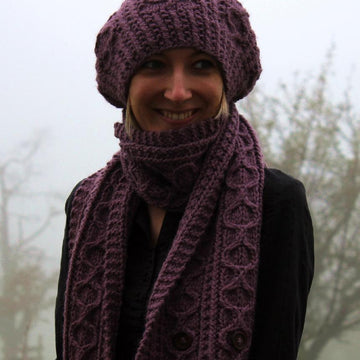 Cloudberry Scarf