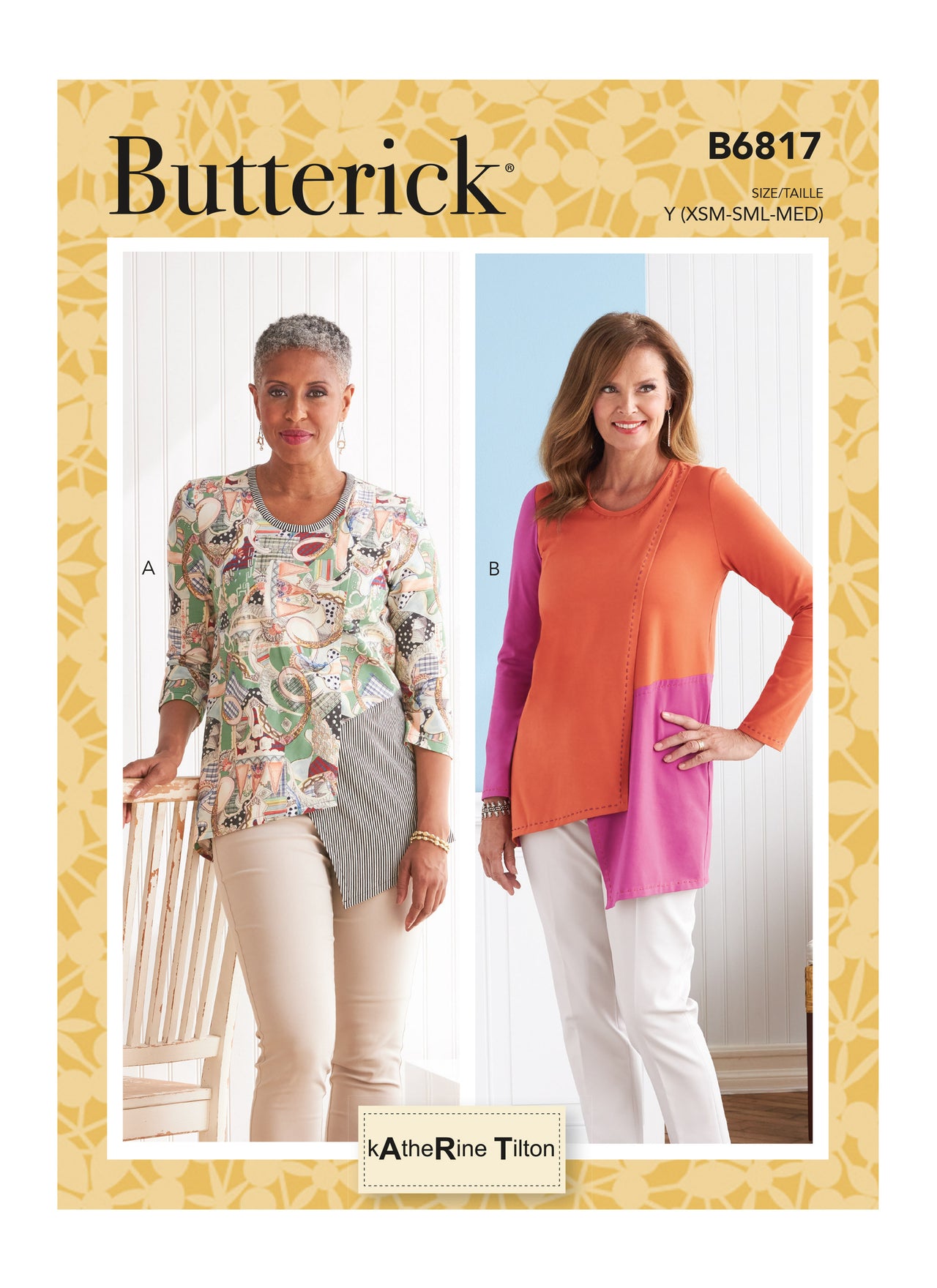 Butterick Misses' Top B6817 - Sewing Pattern