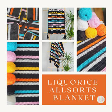 Liquorice Allsorts Blanket
