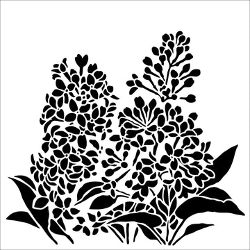 The Crafter's Workshop Crafter's Workshop Template 12"X12" - Lilacs