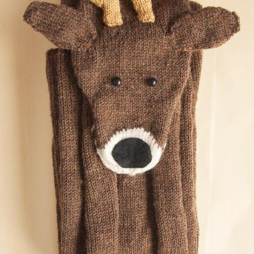 Faux Deer Scarf