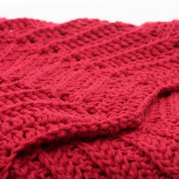 Ridged Ripple Baby Blanket