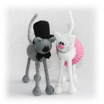 Casper and Katy Cats Crochet Pattern