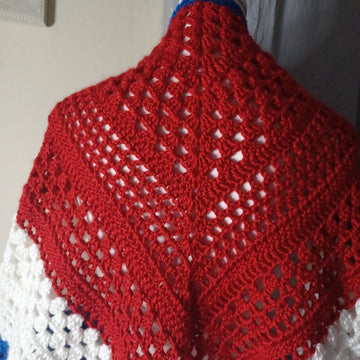 CROCHET PATTERN - The American Crochet Lace Shawl