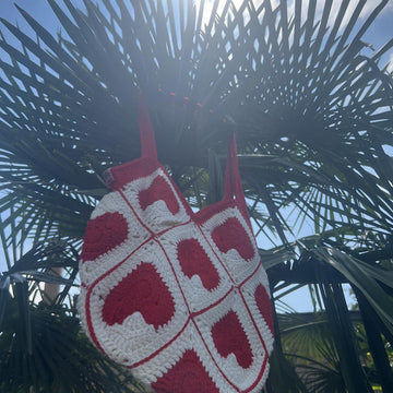 Heart Granny Tote bag