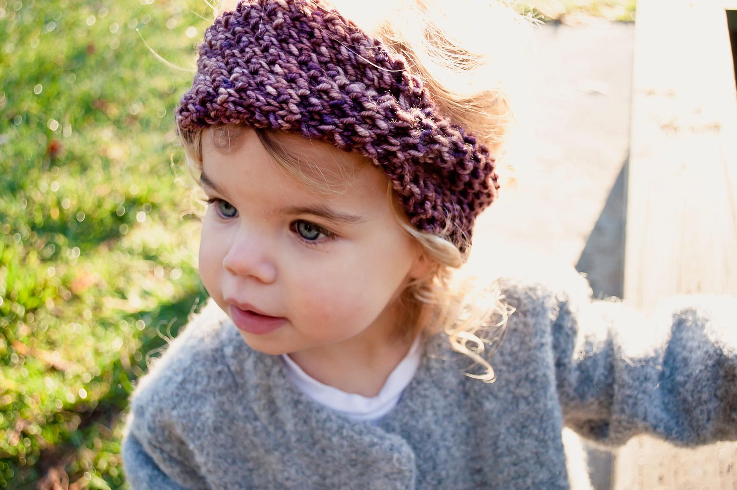 Busy Bee Headband Earwarmer