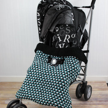 Knitting Pattern Buggy/stroller Blanket UK & USA Terms # 236