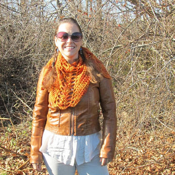 Julia Heliconian Shawl