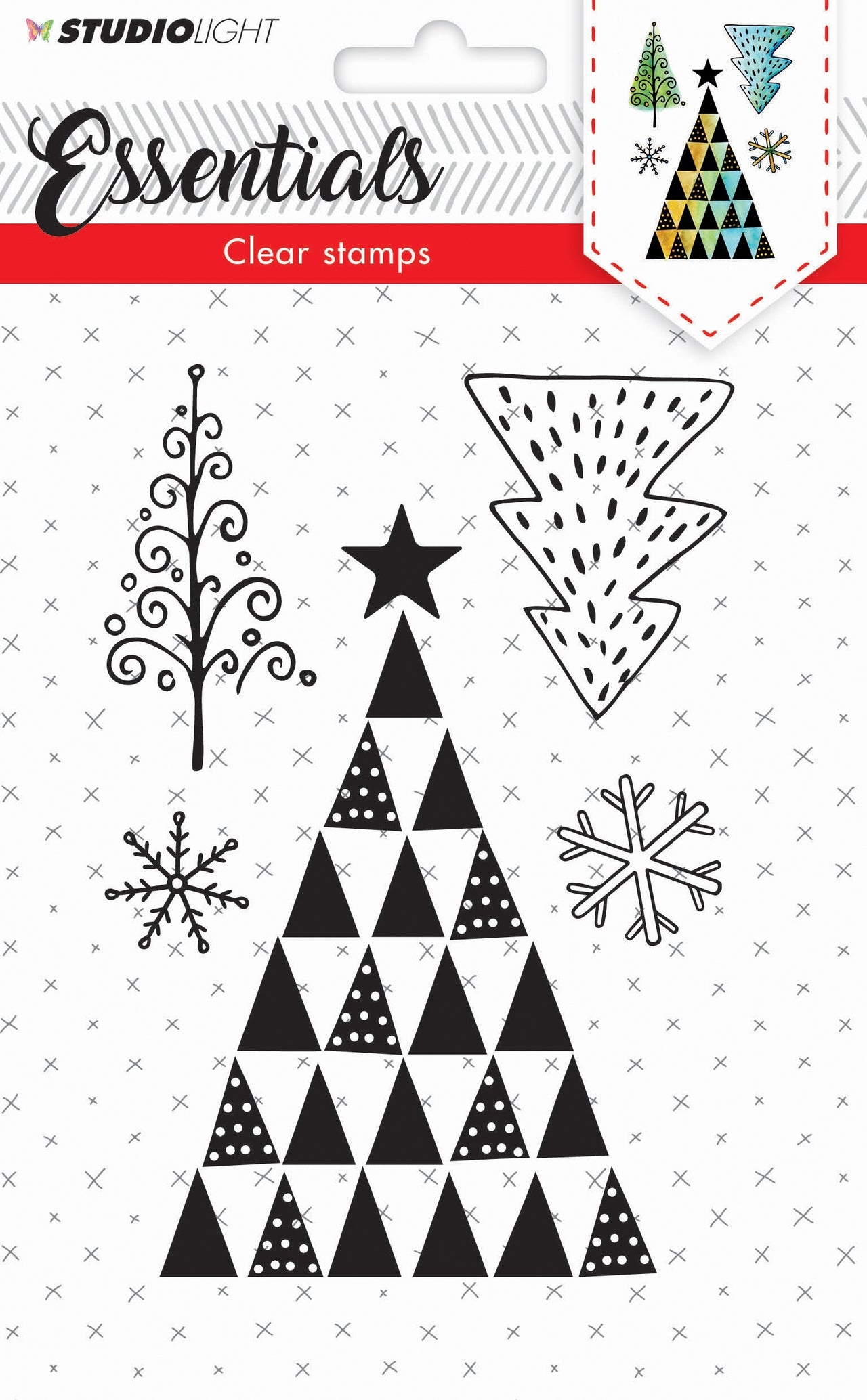 Studio Light Essentials A6 Stamps - 554032