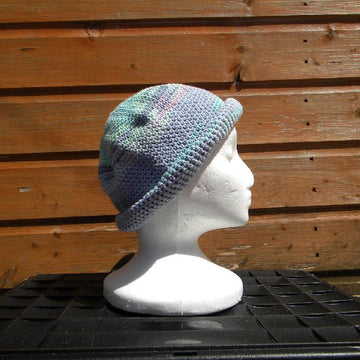 Roll up beanie hat