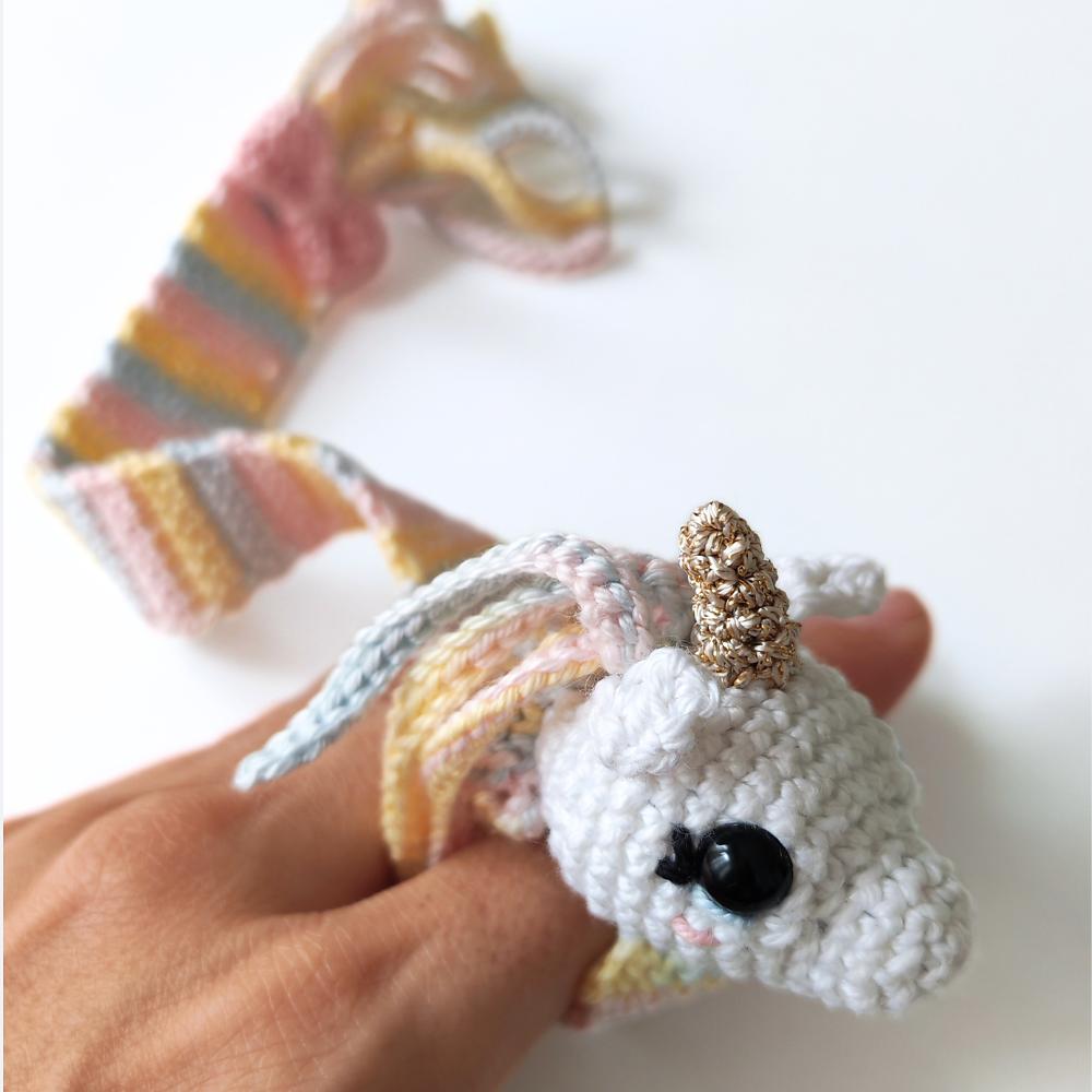 Rainbow unicorn bookmark