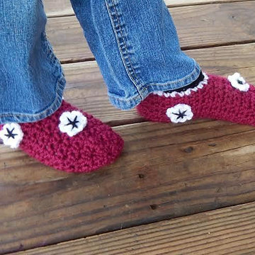 Frolic in the Flowers Slippers - Child
