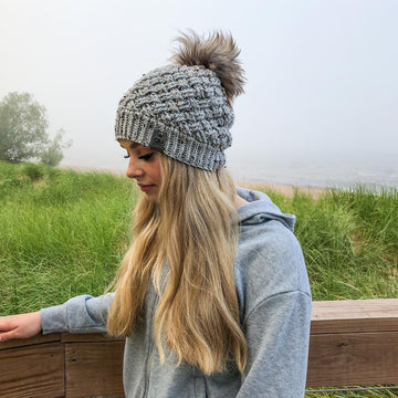 Diagonal Weave Slouch