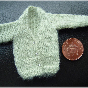 1:12th scale Ladies cardigan c. 1920-1935
