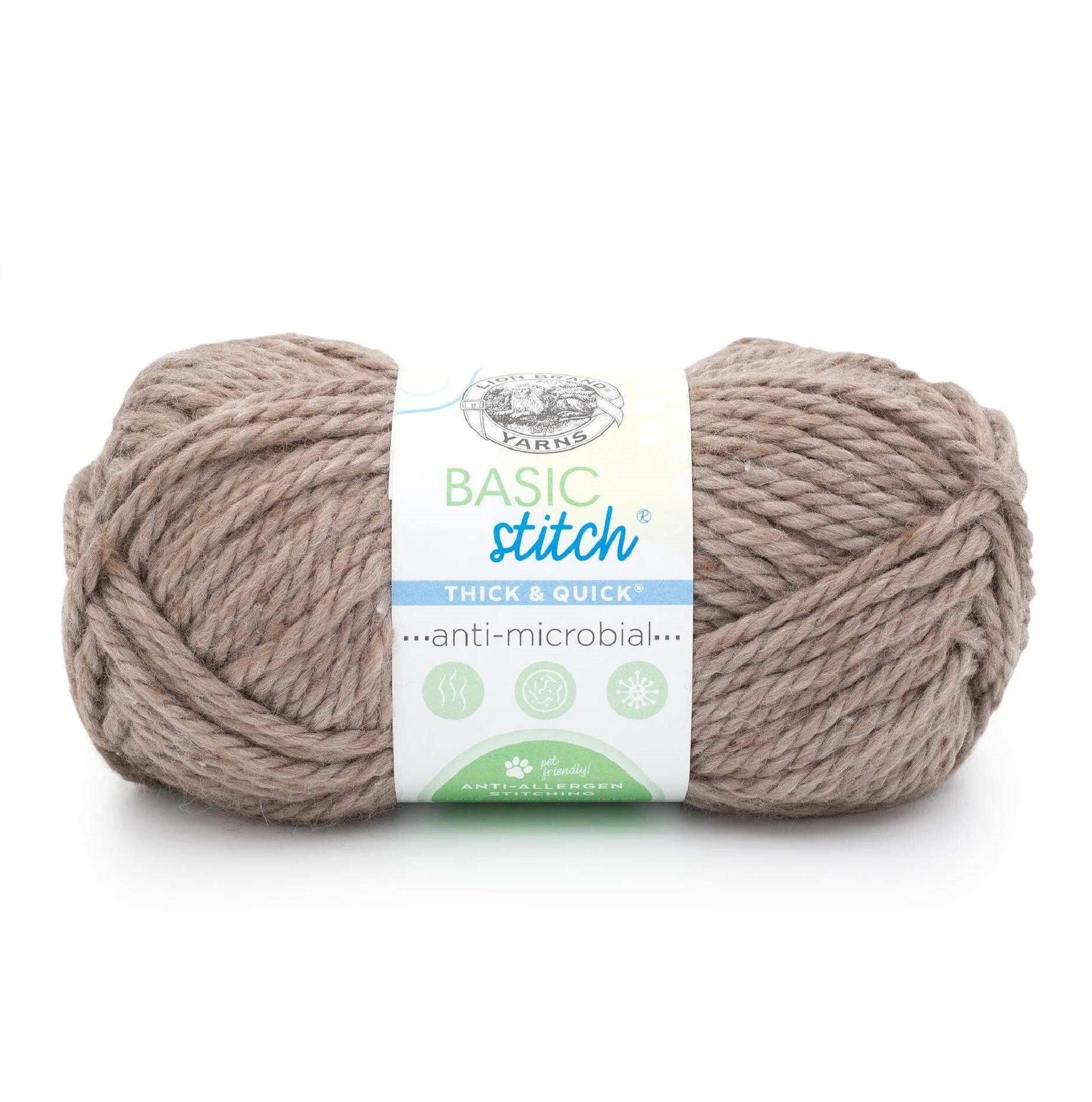 Lion Brand Basic Stitch Anti Microbial Thick & Quick