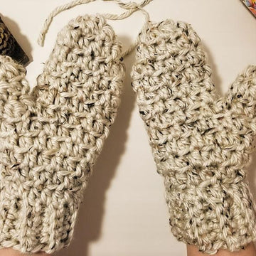 Aspen Tweed Mittens