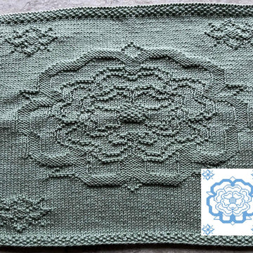 Nr. 717 English Rose 89 stitches