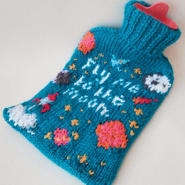 Fly Me to The Moon Hot Water Bottle Cover
