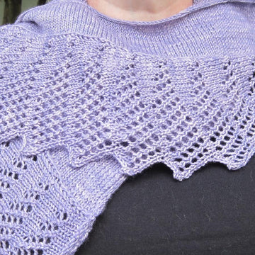 Easy Loch Katrine Shawlette