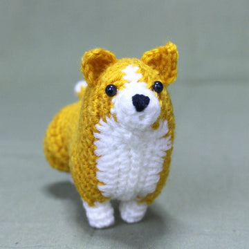 Corgi dog amigurumi / コーギーのあみぐるみ