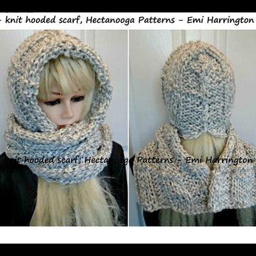 2071 - Hooded Scarf