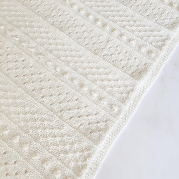 Angus Baby Layette Set - Blanket, Cardigan and Bonnet