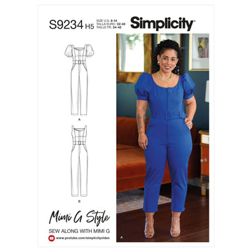 Simplicity Misses' Jumpsuit S9234 - Sewing Pattern