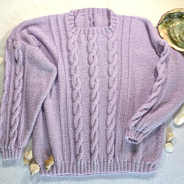 By The Beach Cabled Pullover