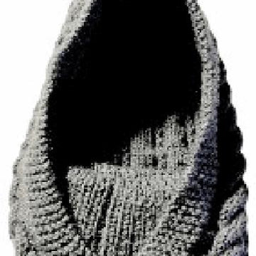 Turtleneck Cabled Neck Warmer Hoodie Knitting Pattern